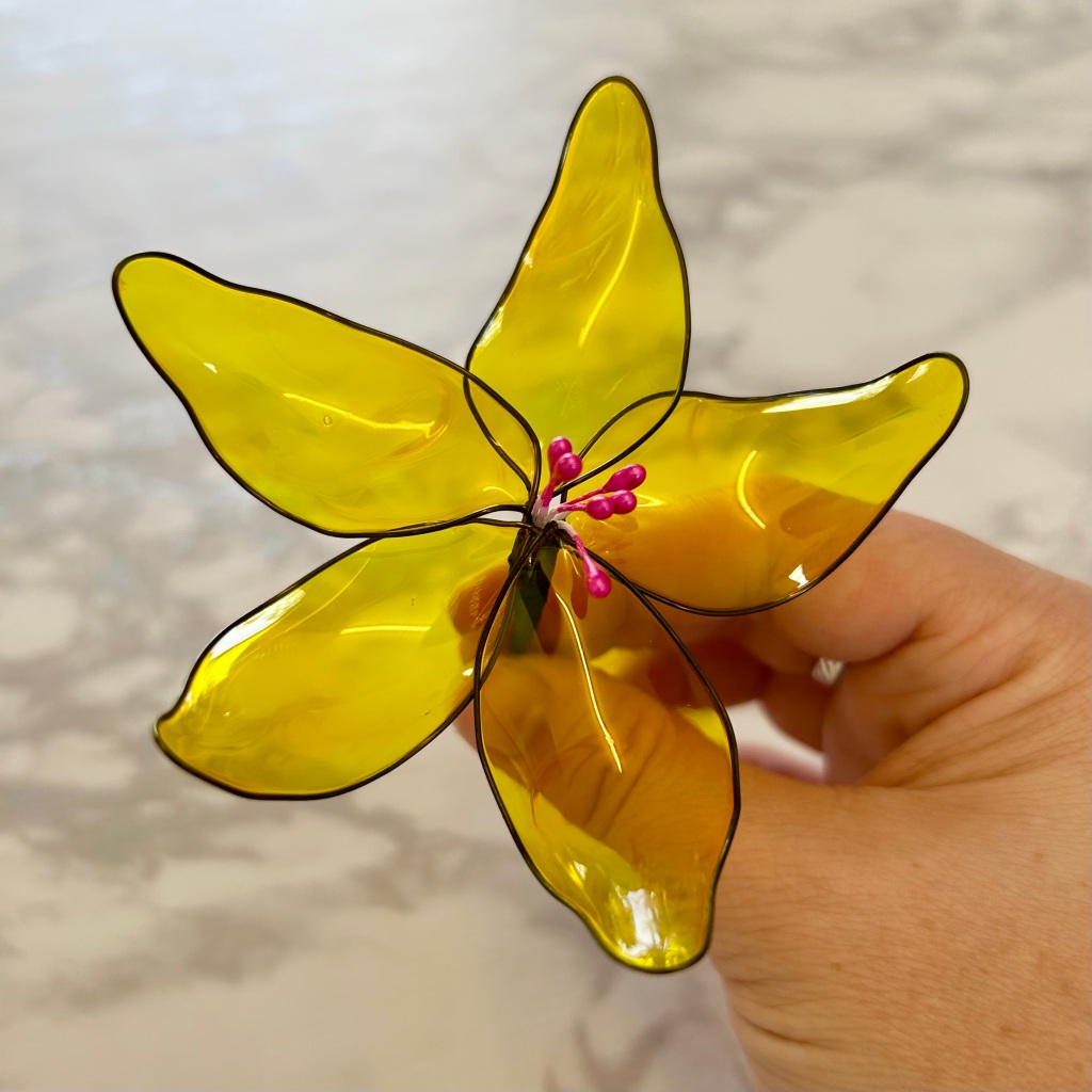 The Art of Wire and Resin Flowers